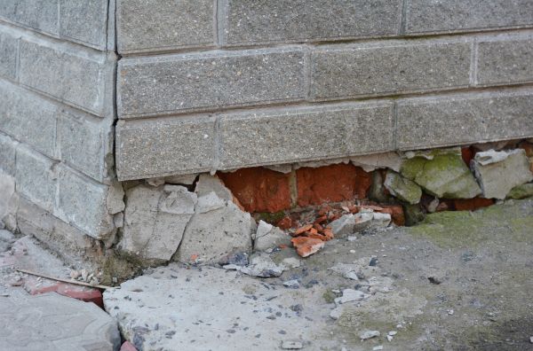 Foundation Settlement Repair in Poulsbo